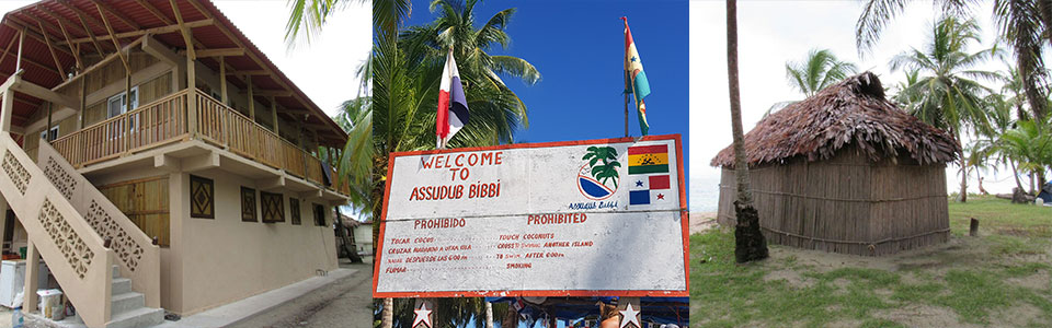 Tipo de Alojamientos en Isla Perro San Blas Panamá