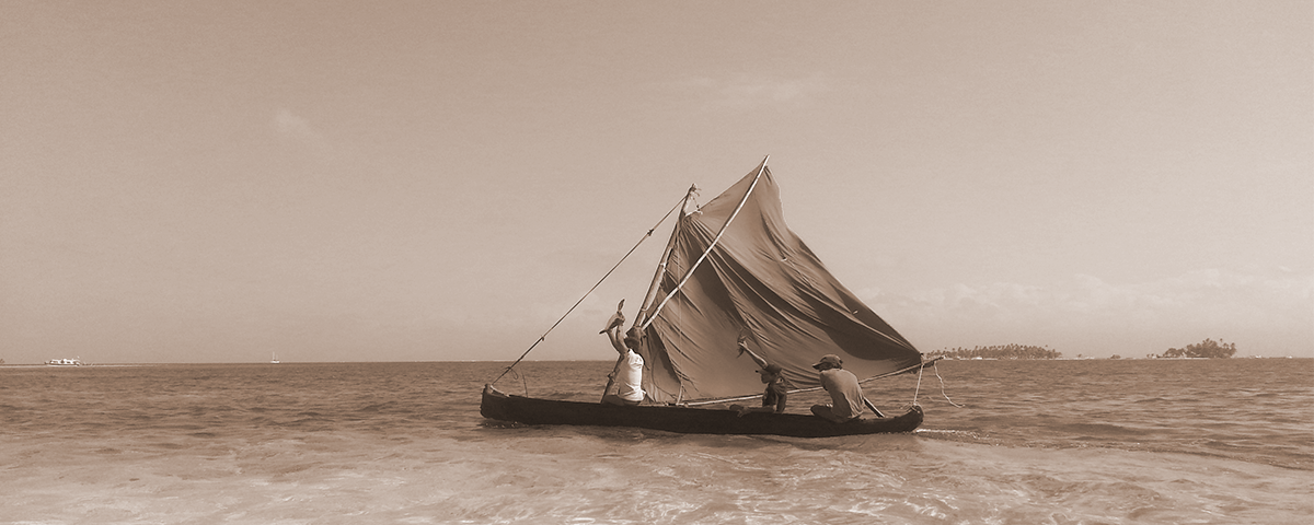 Merggi en canoa